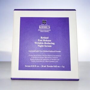 Kiehl's Retinol Fast Release WrinkleReducing NightSerum-Navy Blue